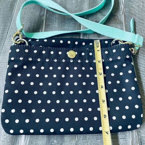 Fossil Polka Dot Vintage Crossbody Purse Bag - Picture 2 of 5